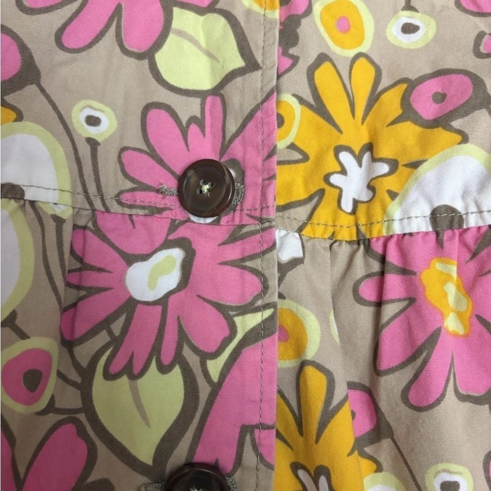 Floral Kids Hooded Cape - Picture 3 of 7
